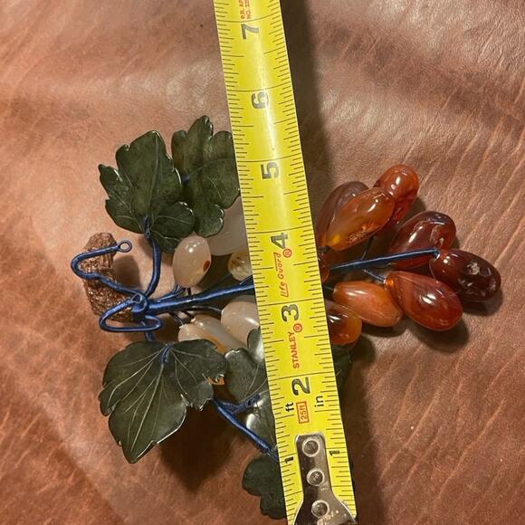 Vintage agate and onyx grapes - Picture 8 of 9